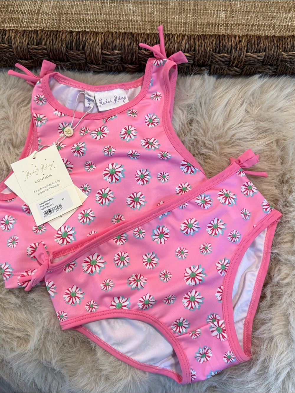 Rachel Riley London “Daisy” 2-Piece Bikini Set | Size 8 | NWT
